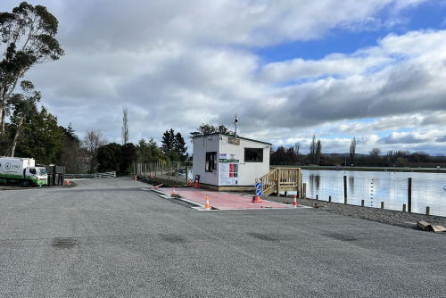 Waipukurau transfer station weighbridge