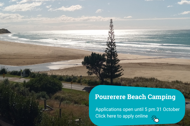 Pourerere Beach Camping