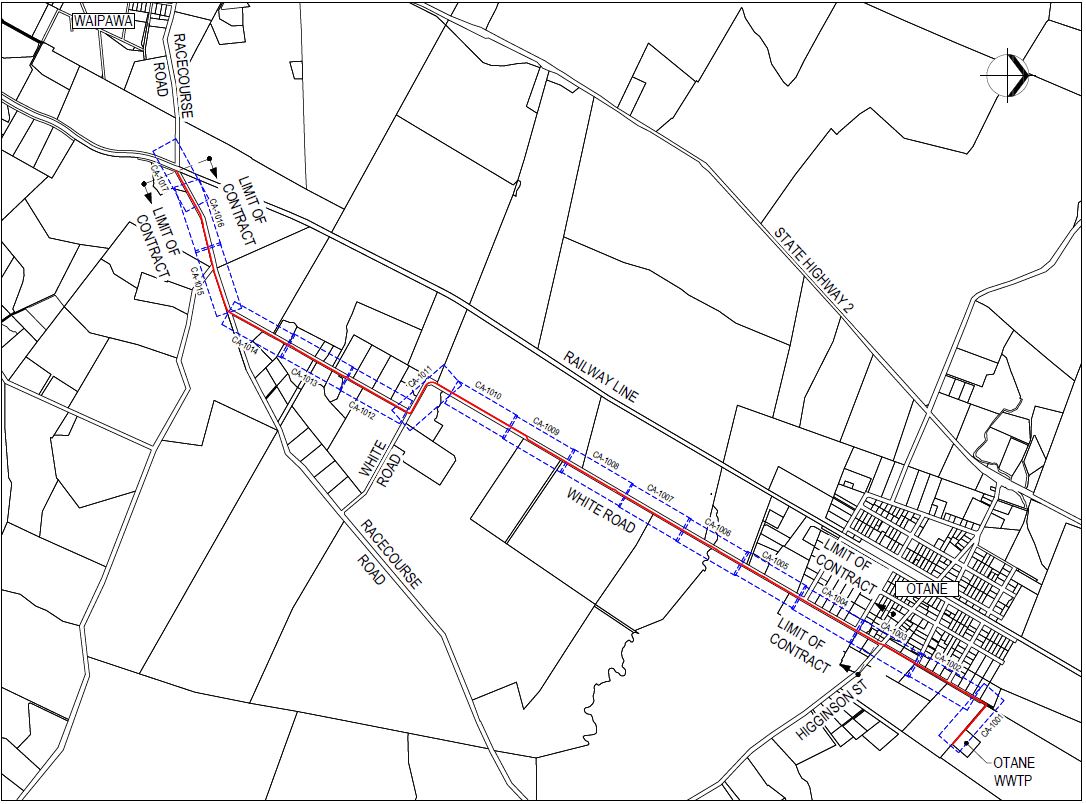 Otane to Waipawa WW Pipeline