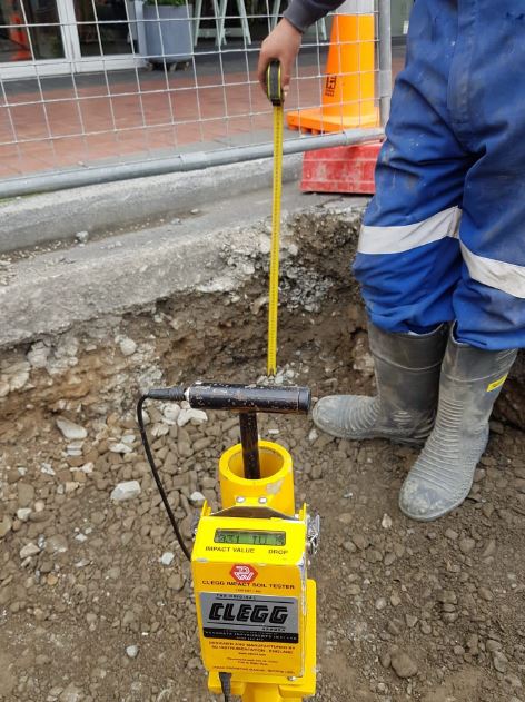 WPK Firefighting Clegg testing Backfill