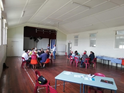 porangahau waste water meeting