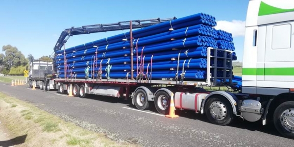 1800m Pipe Delivery 18 Sep 2019