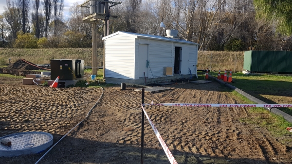 Sh2 Borefield Transformer and Control Shed