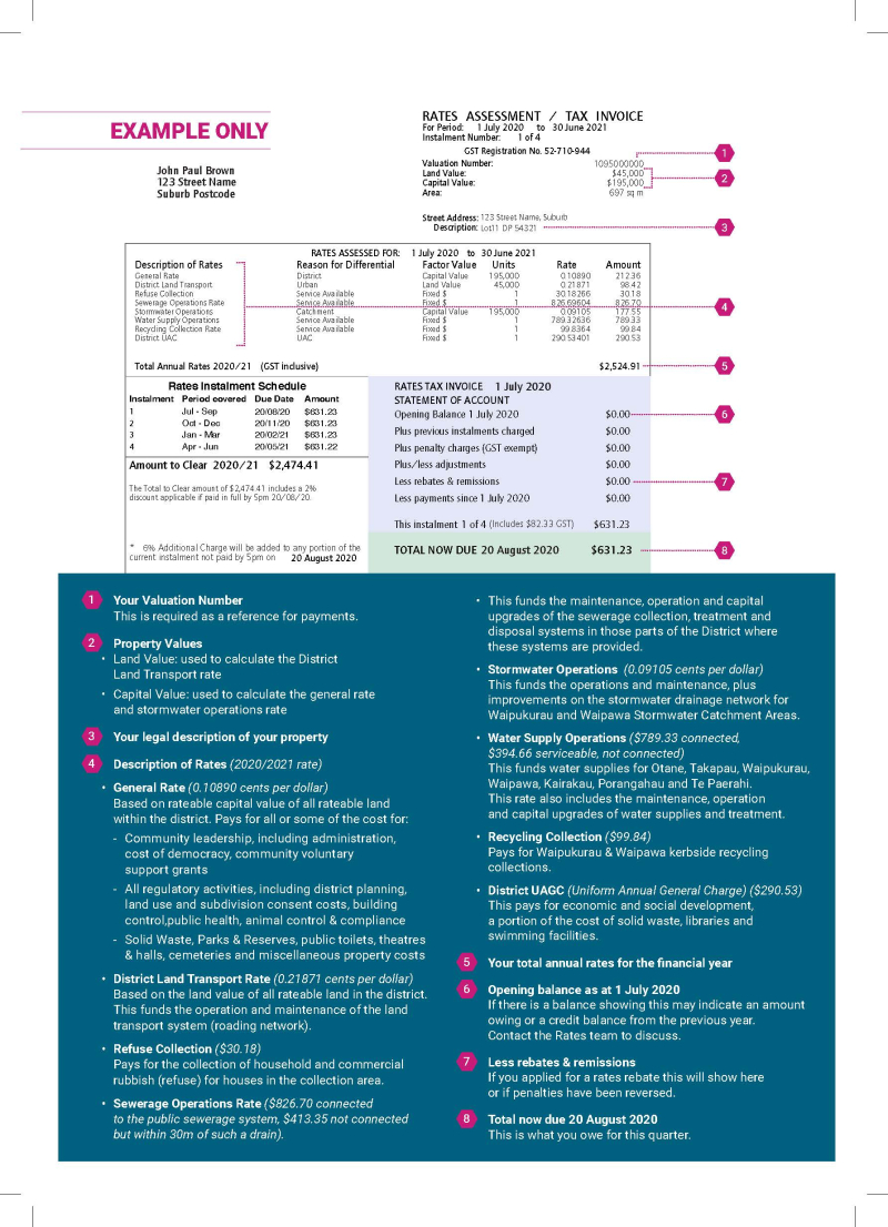 2020 Rates Instalment July 1 Page 2